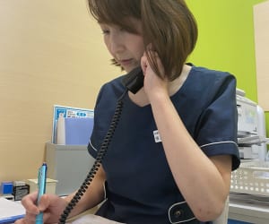 静岡静脈瘤クリニック　横井さん　電話　写真　2020年6月2日